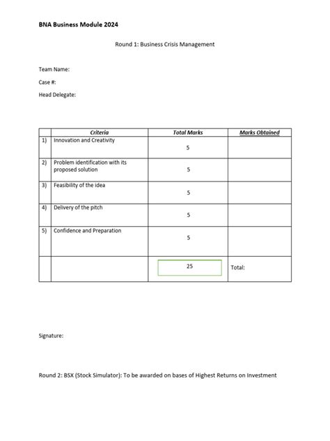 Bna Business Module Marking Rubrics 1 1 Pdf Business Bna Business Module Marking Rubrics 1 1 Pdf Business