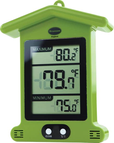Brannan Digital Max Min Greenhouse Thermometer Monitor Maximum And Brannan Digital Max Min Greenhouse Thermometer Monitor Maximum And