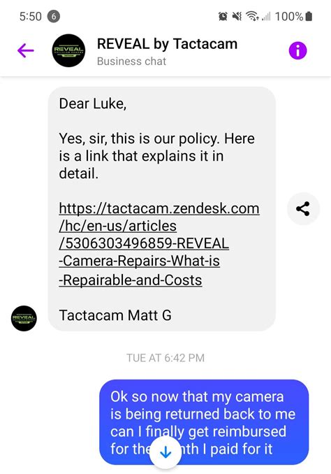 Tactacam Customer Service